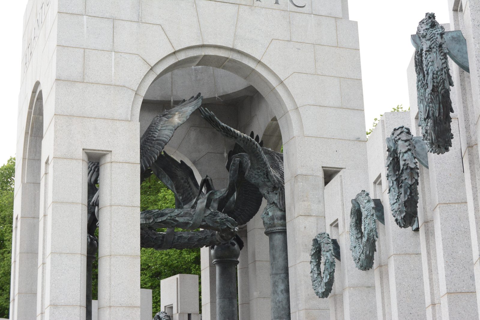WWII Memorial Eagles