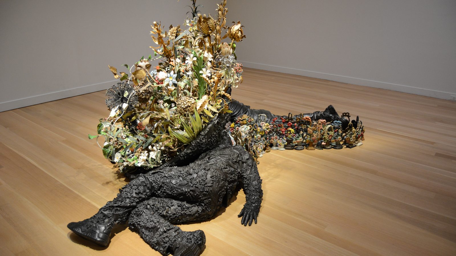 Figure with Flowers